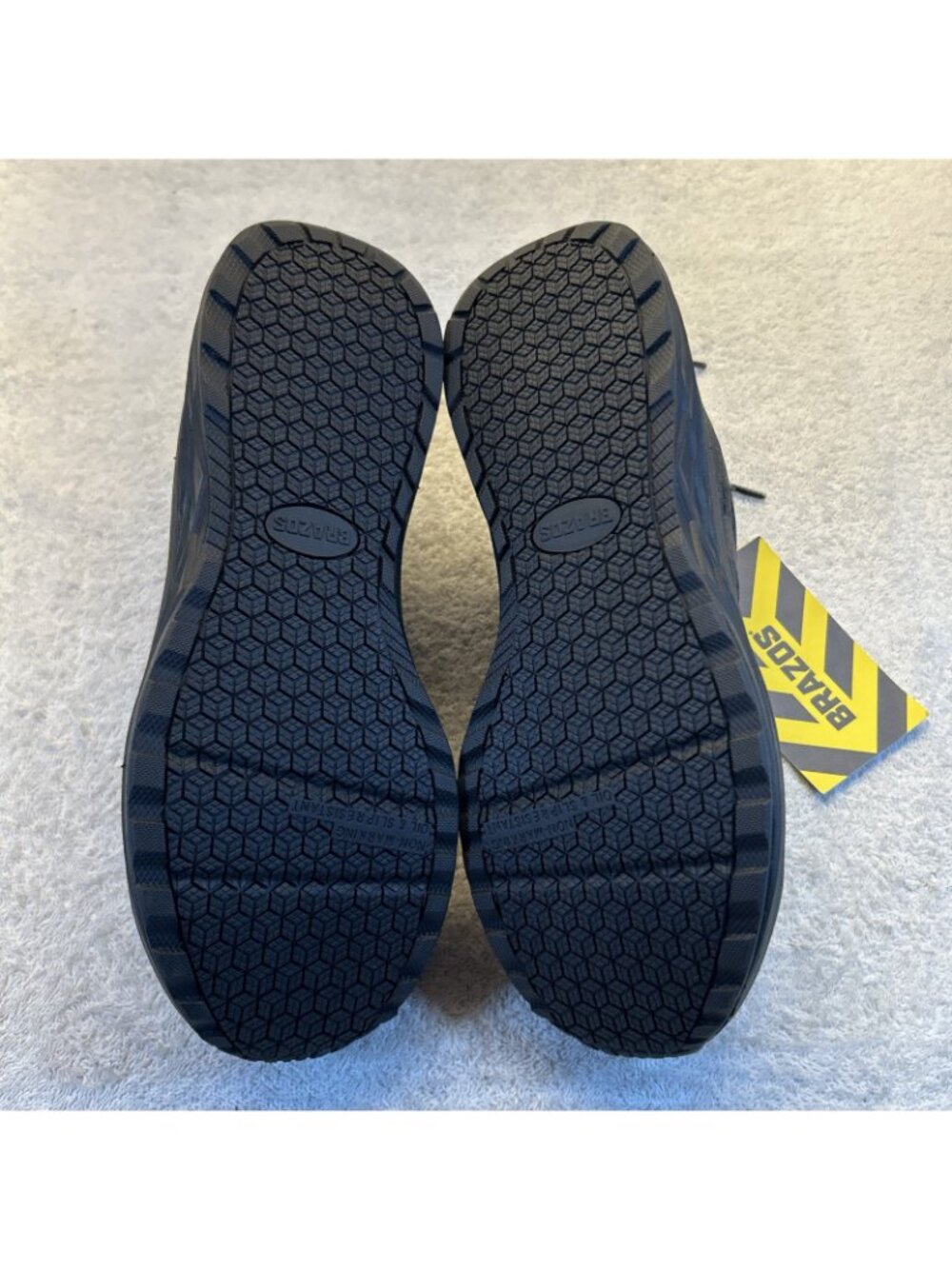 Brazos Women Composite/Safety Toe Work Shoes SZ 8 Black Slip Resistant NEW - Picture 7 of 9